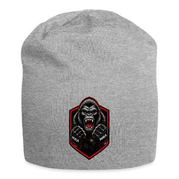 Gorilla MMA Emblem - Jersey-Beanie - Grau meliert - Vorne