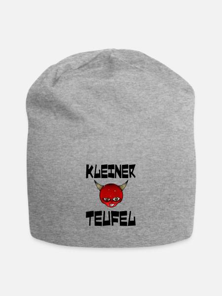 Little devil - Jersey Beanie - heather grey