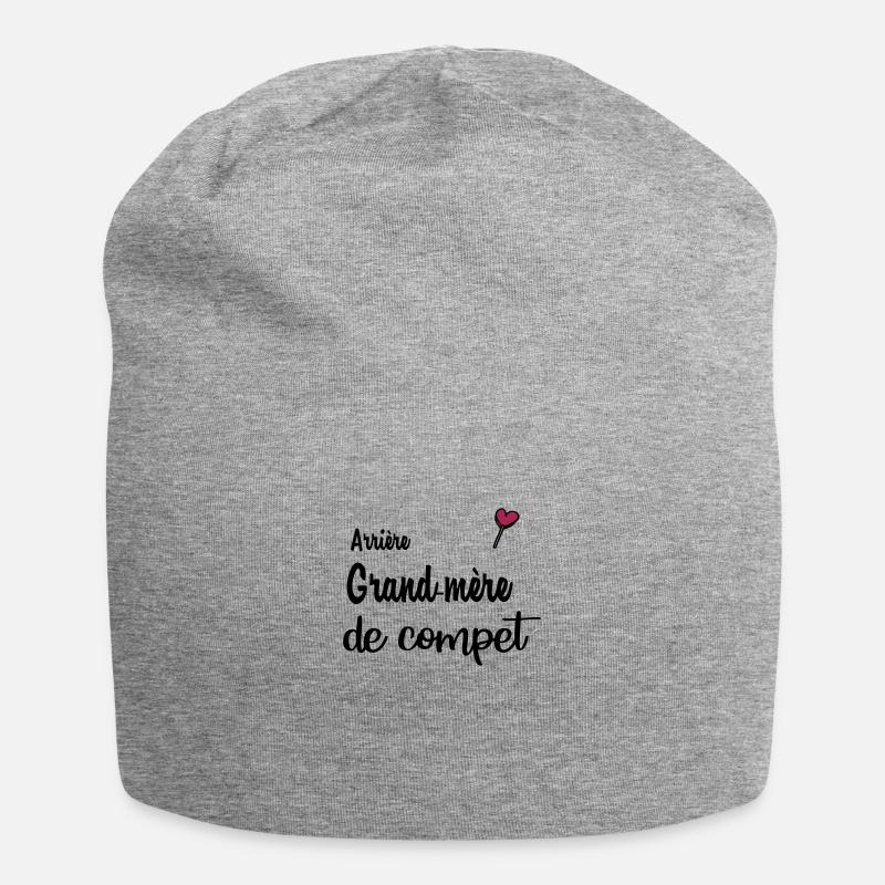 arriere grand mere de compet - Bonnet en jersey - gris chiné