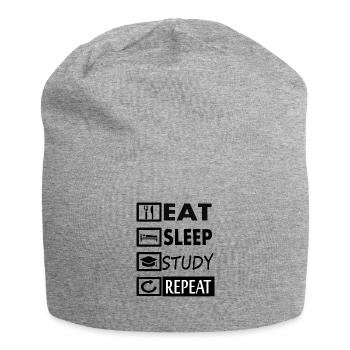 Étudiant étudiant étudiant idée cadeau - Bonnet en jersey - gris chiné - Devant