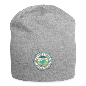 Hart Härter Landschaftsgärtner Outfit - Jersey-Beanie - Grau meliert - Vorne