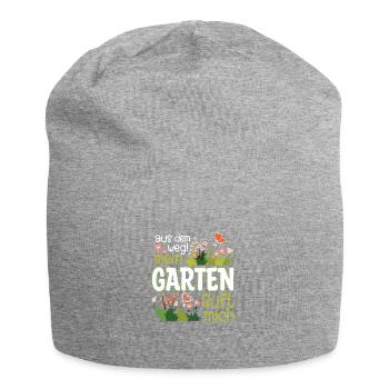 Retro Gärtner Garten Gärtner Hobbygärtner - Jersey-Beanie - Grau meliert - Vorne