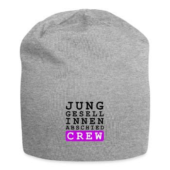 Hen Party Crew Hen - Jersey Beanie - heather grey - Front
