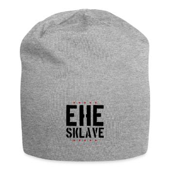 Ehe Sklave Hochzeit Jga - Jersey-Beanie - Grau meliert - Vorne