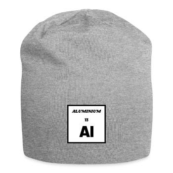 ALUMINIUM (Al) - Chemical Element 13 - Jersey Beanie - heather grey - Front