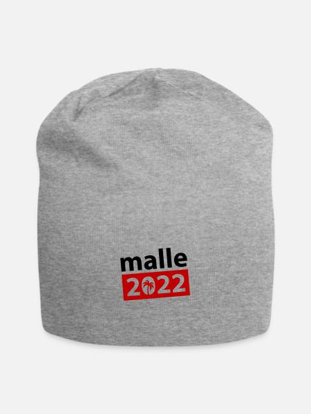malle 2022 - Jersey-Beanie - Grau meliert