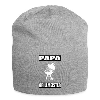 BBQ - Jersey-Beanie - Grau meliert - Vorne