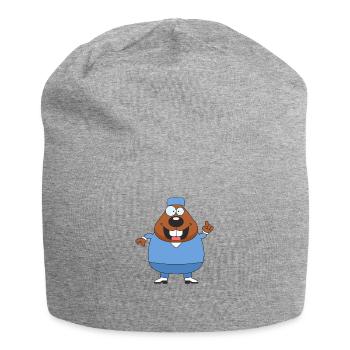 doc32 - Bonnet en jersey - gris chiné - Devant