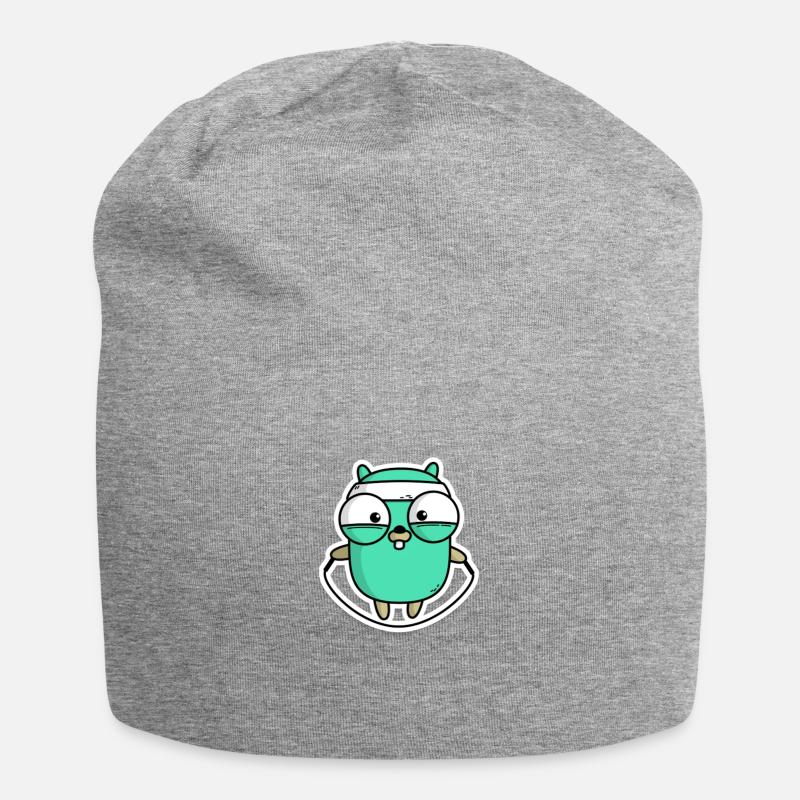 Gophercise - Jersey-Beanie - Grau meliert