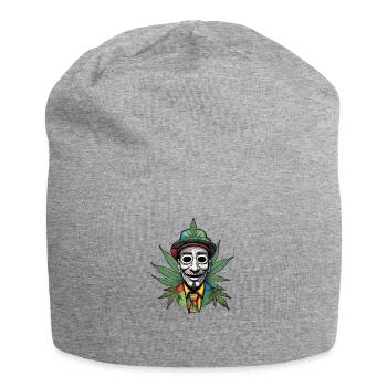 Die charmante Stärke einzigartige Cartoonfigur - Jersey-Beanie - Grau meliert - Vorne