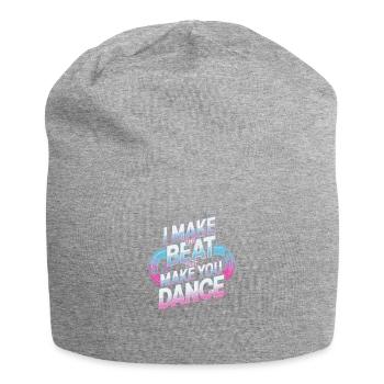 JE FAIS LE RYTHME QUI VOUS FAIT DANSER - Bonnet en jersey - gris chiné - Devant