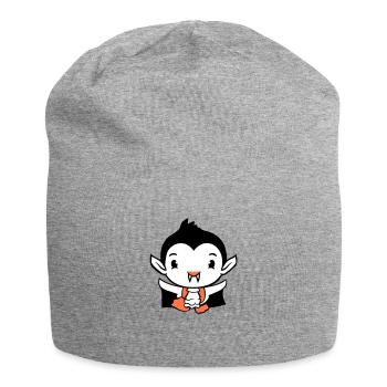 Duck Vampire Halloween Costume Bloodsucker Monster - Jersey Beanie - heather grey - Front