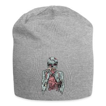Scary Cannibal Zombies - Jersey Beanie - heather grey - Front