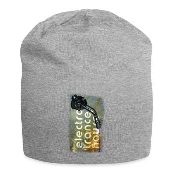 maison electro trance - Bonnet en jersey - gris chiné - Devant