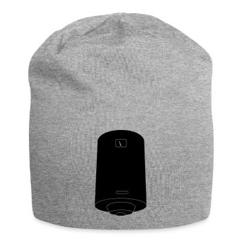 chauffe-eau - Bonnet en jersey - gris chiné - Devant