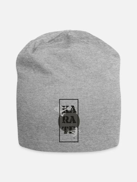 Karate - Jersey-Beanie - Grau meliert