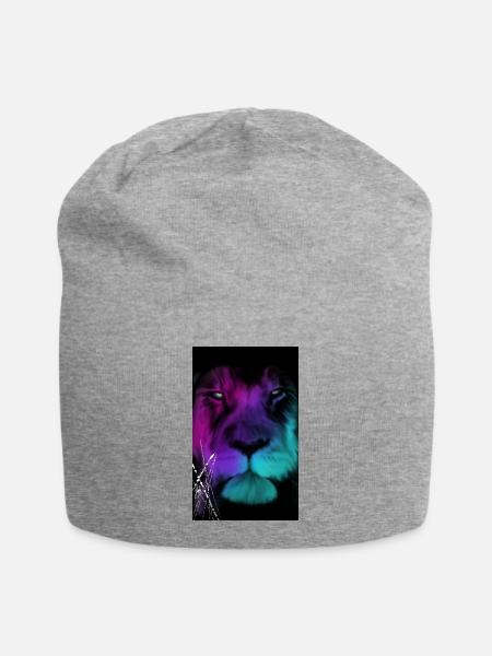 BlackBullLion - Jersey-Beanie - Grau meliert