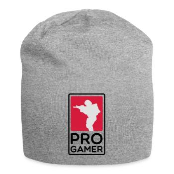 PRO GAMER - Jersey Beanie - heather grey - Front