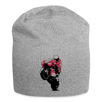 Moto-GP Racing - Jersey-Beanie - Grau meliert - Vorne