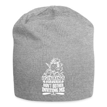 Hawaï - Bonnet en jersey - gris chiné - Devant
