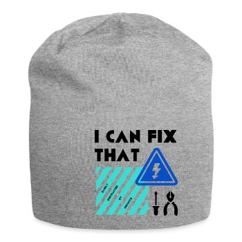 Fix That Electronic Worker Electrician Master - Bonnet en jersey - gris chiné - Devant