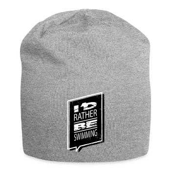Gift Idea Swimmer Tshirts Swimming - Jersey Beanie - heather grey - Front