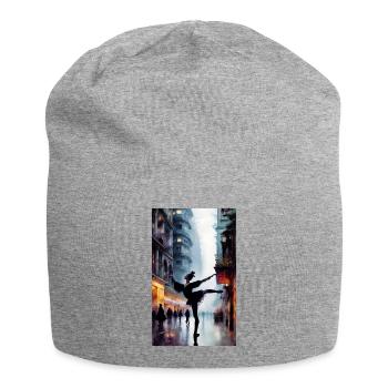 Ballerina - Jersey Beanie - heather grey - Front