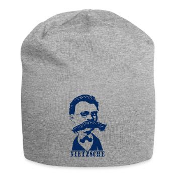 Nietzsche - Jersey Beanie - heather grey - Front