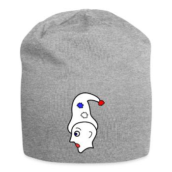 Harlequin - Jersey Beanie - heather grey - Front