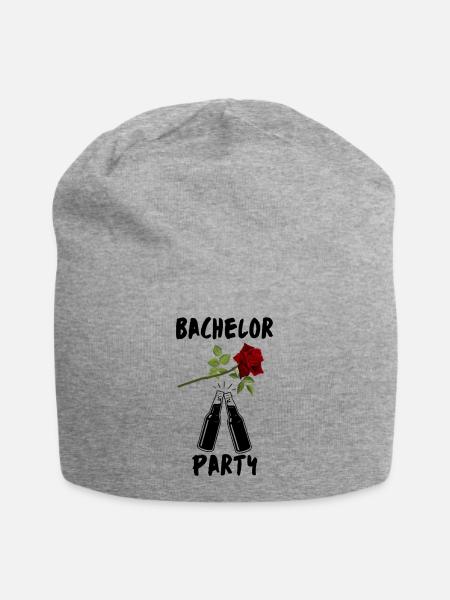 Bachelor Party - Jersey-Beanie - Grau meliert