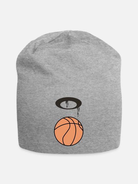 Basketball 5 0 Artboard 1 - Jersey Beanie - heather grey