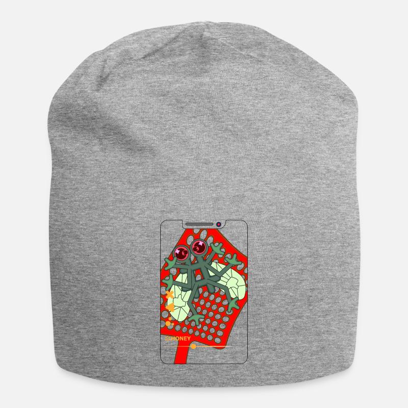 VOLEZ COMME - Bonnet en jersey - gris chiné
