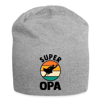 Grandpa Grandpa - Jersey Beanie - heather grey - Front