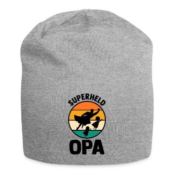 Grandpa Grandpa - Jersey Beanie - heather grey - Front