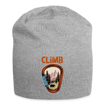 CLIMBER - Jersey Beanie - heather grey - Front