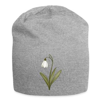 Perce-neige - Bonnet en jersey - gris chiné - Devant