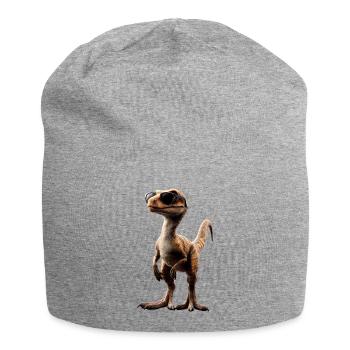 Raptor Vélociraptor Dinosaure Dino Raptors - Bonnet en jersey - gris chiné - Devant