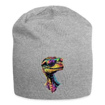 Raptor Vélociraptor Dinosaure Dino Raptors - Bonnet en jersey - gris chiné - Devant