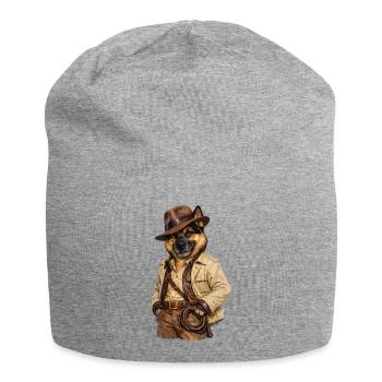 Sheepdog Indi - Jersey Beanie - heather grey - Front