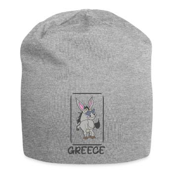 Cyprus - cyprus - Ayia Napa - donkey - Jersey Beanie - heather grey - Front