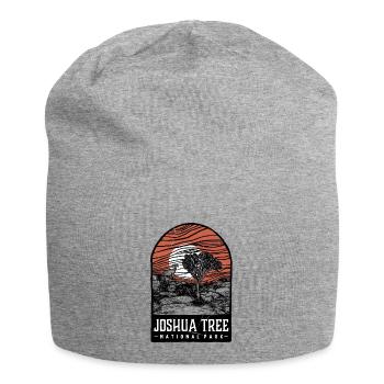 Joshua Tree Nationalpark Kalifornien - Jersey-Beanie - Grau meliert - Vorne