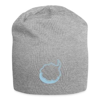 bulle vide ajouter texte personnaliser - Bonnet en jersey - gris chiné - Devant