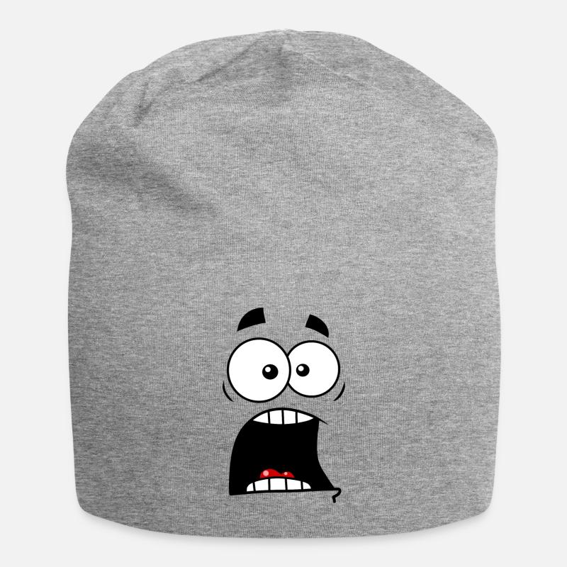 Shocked - Jersey Beanie - heather grey