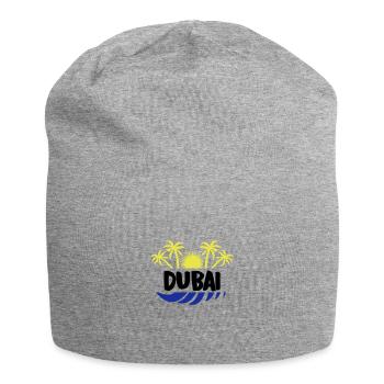 dubai 02 - Jersey-Beanie - Grau meliert - Vorne