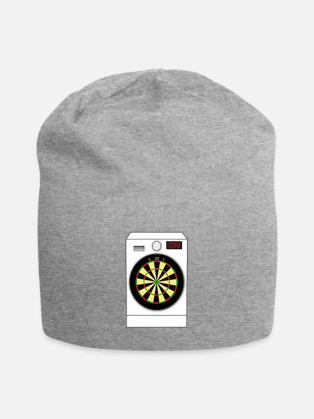 Darts Waschmaschine - Jersey-Beanie - Grau meliert