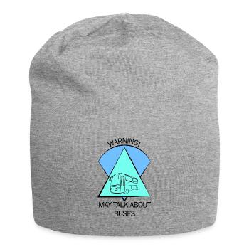 Bus Bus Driver School Bus Bus Bus Bus Driver - Jersey Beanie - heather grey - Front
