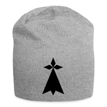 Bretagne - Bonnet en jersey - gris chiné - Devant