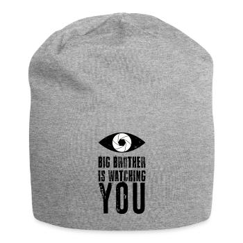 Big Brother vous contrôle - Bonnet en jersey - gris chiné - Devant