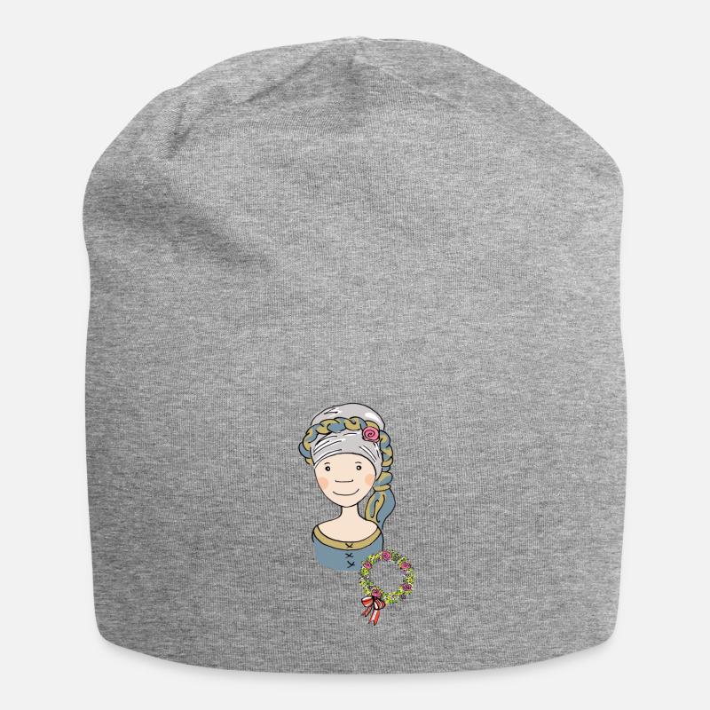 Mittelalter Magd - Jersey-Beanie - Grau meliert