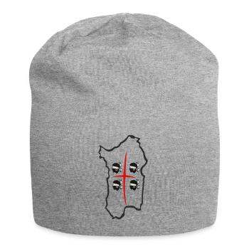 4 Mori Isola - Jersey Beanie - heather grey - Front